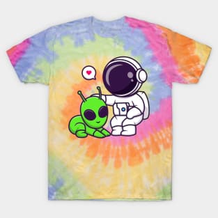 Astronaut and alien T-Shirt